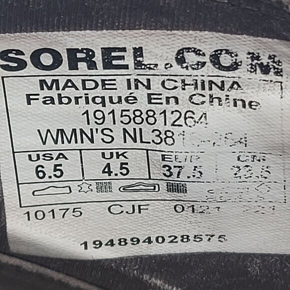 Sorel Evie Taupe Women's Pull On Boots NL3816-264 US Size 6.5 - Picture 8 of 8